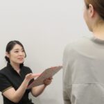 骨盤ダイエット専門サロンyuzuでのカウンセリングの様子